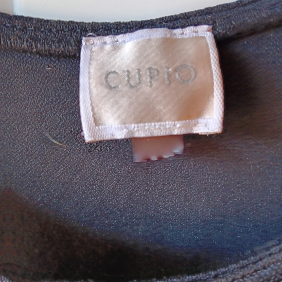 CUPIO Women Black Tank Top Colorful Beaded Neckline M - - Picture 6 of 7